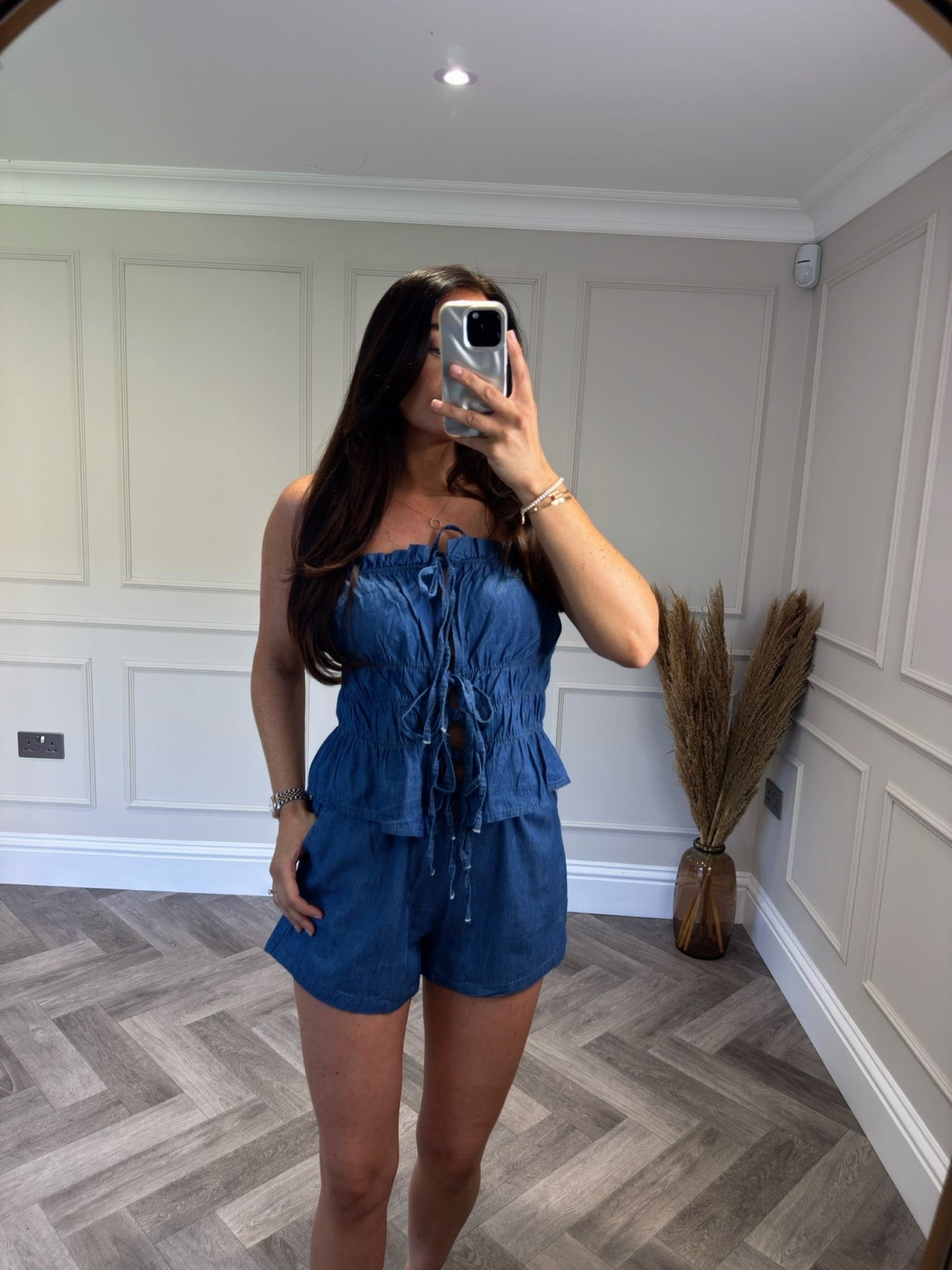 Dark Denim Short Co-Ord