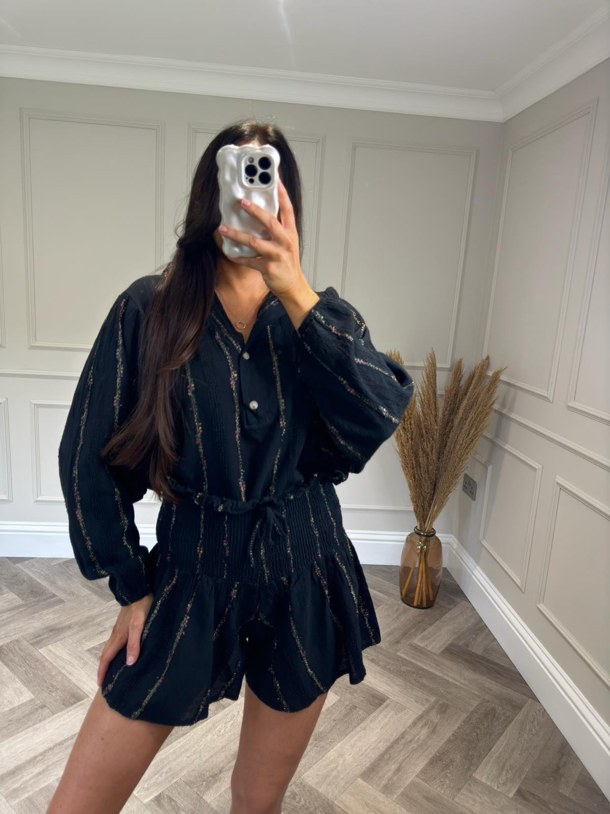 Black Boho Co Ord The Style Attire