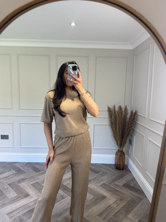 Mocha T-Shirt Lounge Set