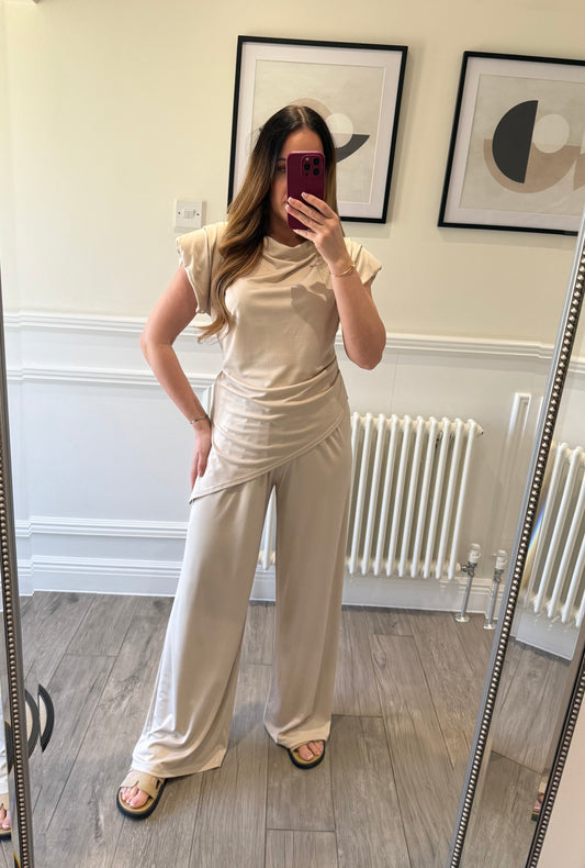 Cream Zara Lounge Set
