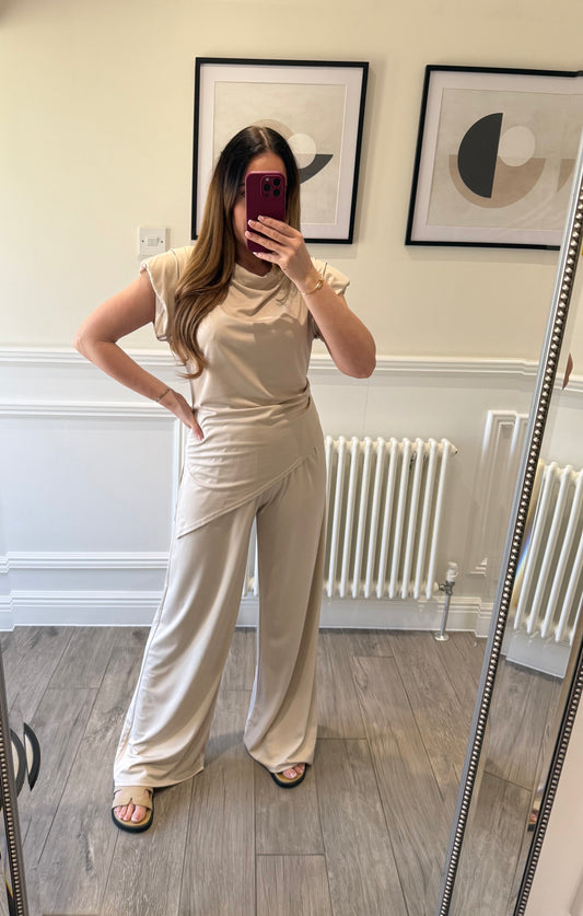 Cream Zara Lounge Set