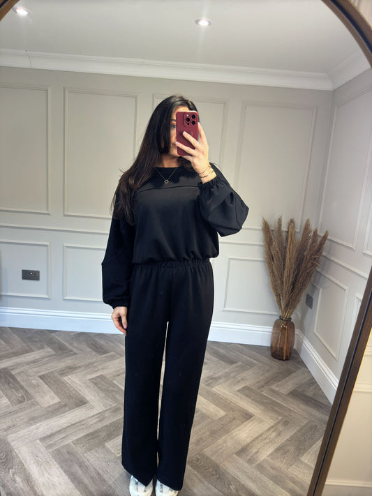 Black Comfort Lounge Set